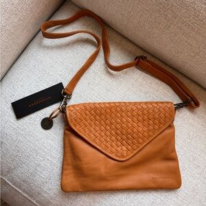 Wanderers Travel Co. The Marseille Woven Crossbody Clutch Bag NWT